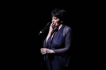 Liza Minnelli sobre el escenario
