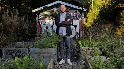 Carl Gentele, miembro de la agrupación Garden on the track, en Estocolmo