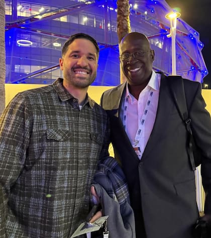 Carl Herrera todavía sigue vigente en el deporte, aunque ahora como comentarista y analista