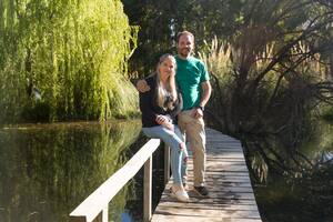 Carla Cuiñas y Andrés Haigh