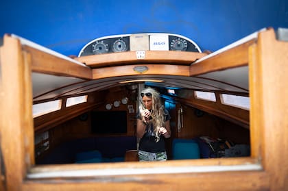 Carla Meani lidera las salidas Madryn a Vela