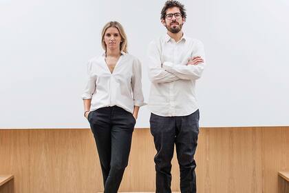 Carla Navas y Víctor Molina, del estudio de arquitectura e interiorismo WIT.