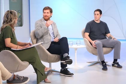 Carla Quiroga, Agustín Carpaneto (Banco
Supervielle) y Diego Ellinger (Nissan Argentina)