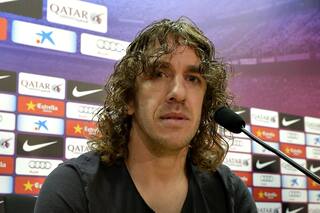 El tuit de Carles Puyol donde lamenta el ataque al micro de Boca