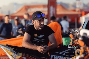 El motociclista español Carles Falcón murió tras el accidente que sufrió en la segunda etapa
