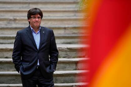Carles Puigdemont reconoció haber enviado los mensajes