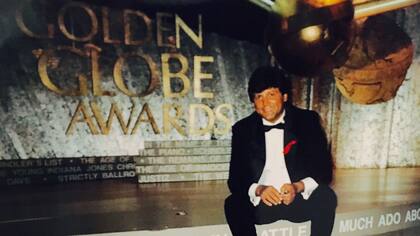 Carlín, cholulo en los Globos de oro 1994