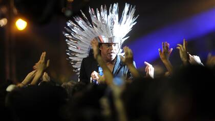 Carlinhos Brown en Buenos Aires, en 2012
