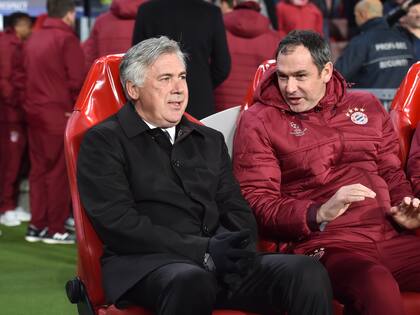 Carlo Ancelotti y Paul Clement, en la etapa en Bayern Munich. (Photo by Team 2 Sportphoto\ullstein bild via Getty Images)