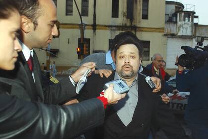 Carlos Alberto Telleldín, al recuperar la libertad en 2004, tras estar detenido en la carcel de Villa Devoto