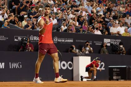 Carlos Alcaraz, campeón en Río.