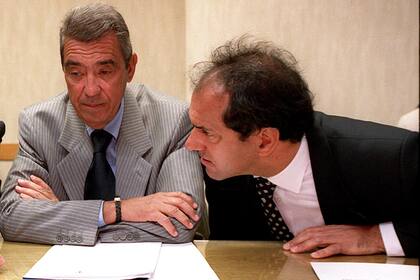 Carlos Ávila y Daniel Scioli. El empresario cultivó relaciones en lo más alto del poder político argentino.