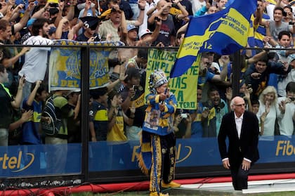 Carlos Bianchi en su última vuelta a Boca en 2012