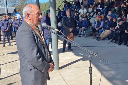 Carlos Castagnani habla en la Expo Rural de Chaco