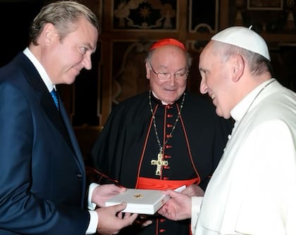 Carlos de Borbón-Dos Sicilias y su recuerdo con el papa Francisco