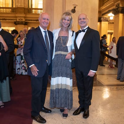Carlos de Fontán Balestra, Margarita Chopitea y Jorge Telerman