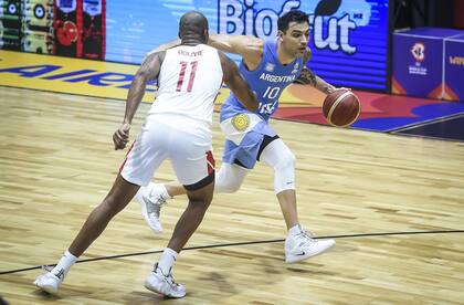 Carlos Delfino, protagonista frente a Panamá.