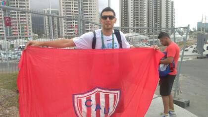 Carlos Delfino se definió como un futbolero