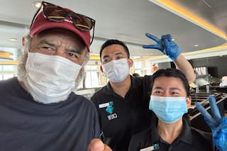 Así vive el aislamiento el único argentino que viajó en el crucero del brote de hantavirus