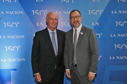 El abogado Carlos Fontán Balestra, junto a Fabian Perechodnik, Secretario General del gobierno bonaerense 