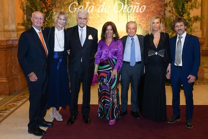 Carlos Fontán Balestra, Margarita Chopitea, Jorge Asís, Carolina Barros, Eduardo Eurnekián y Ricardo Papastavros.