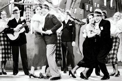 El paso por la pantalla grande de Carlos Gardel