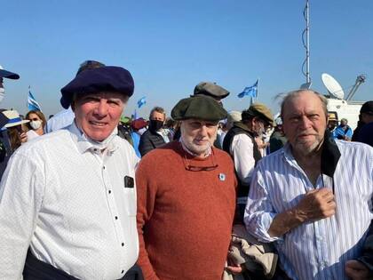 Carlos Garetto, Mario Llambías y Hugo Luis Biolcati