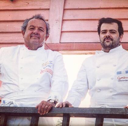 Carlos "Gato" Dumas y Guillermo Calabrese, una gran dupla gastronómica