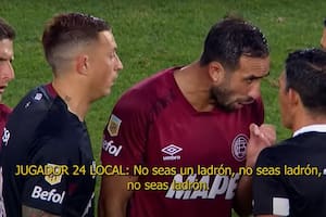 Se publicó el audio del VAR con los insultos de Izquierdoz a Merlos por el penal para Central