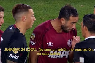 Se publicó el audio del VAR con los insultos de Izquierdoz a Merlos por el penal para Central