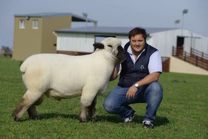 Carlos Laborde, presidente de la Asociación Criadores de Hampshire Down Argentina