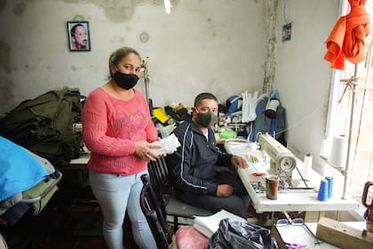 Carlos Maria Simbron y su esposa Carolina