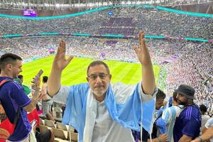El abogado liberal Carlos Maslatón rompió un inesperado récord en el Mundial