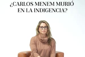 ¿Carlos Menem murió en la indigencia? la batalla de sus descendientes por un patrimonio escaso