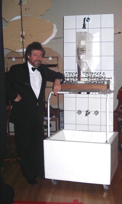 Carlos Núñez y la "desafinaducha"