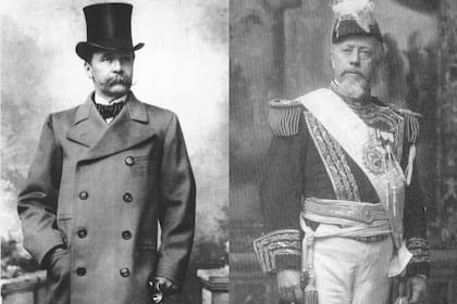 Carlos Pellegrini y Julio Argentino Roca