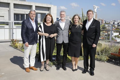 Carlos Reymundo Roberts, Graciela Guadalupe, Héctor Guyot, Karina Galperín y Gastón Roitberg