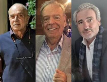 Carlos Rodríguez, Roque Fernández y Darío Epstein