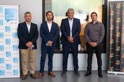 Gabriel Rosales, Gabriel Enríquez, Carlos Rosales y Gonzalo Arias