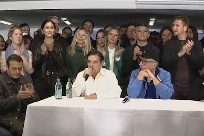 Carlos Rovira en el acto de celebración de los renovadores