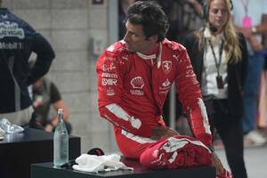 Sainz no se olvida y volvió a cuestionar a la Fórmula 1 (y a su equipo) por el incidente con su Ferrari en Las Vegas