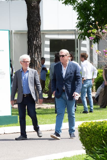 Carlos Sánchez Álzaga y Gonzalo Bergadá, marido de Teresa Calandra