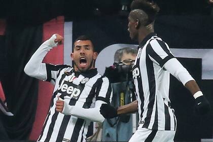 Carlos Tevez es el goleador del Calcio