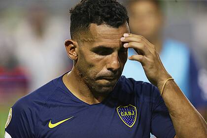 Carlos Tevez es el último de la larga lista de lesionados de Boca durante la gestión de Alfaro