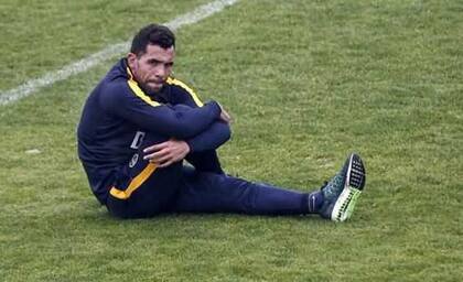 Carlos Tevez se recuperó de la sinovitis