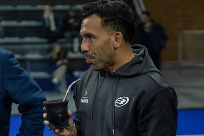 Carlos Tevez será la cara de Bullpadel, pero su pasión por Boca y el fútbol siempre está por delante (Crédito: José Bértola)