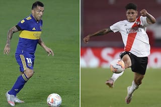 Boca-River. Para grandes y chicos: de Tevez a Medina y de Enzo Pérez a Carrascal