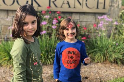 Carlos y su familia se quedaron en la casa durante 9 semanas, con mínimas salida al espacio verde detrás de casa.
