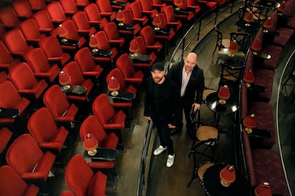 Carlos y Tomás Rottemberg en el Teatro Liceo