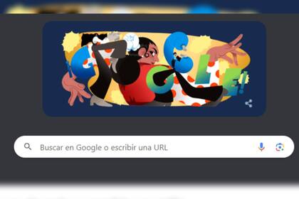 Carmen Amaya cumpliría 110 años y fue homenajeada por Google (Captura Google)